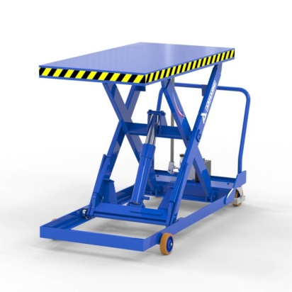 Pojízdný nůžkový zvedací stůl s ručním pohonem TM5